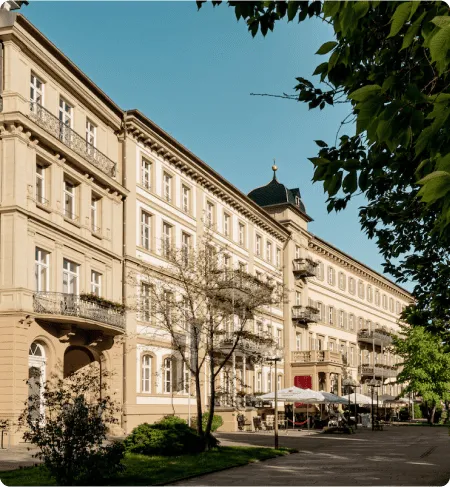     Hotel Kaiserhof Victoria is a historic
                                        hotel located in Bad Kissingen, famous
                                        for its spas and thermal springs.